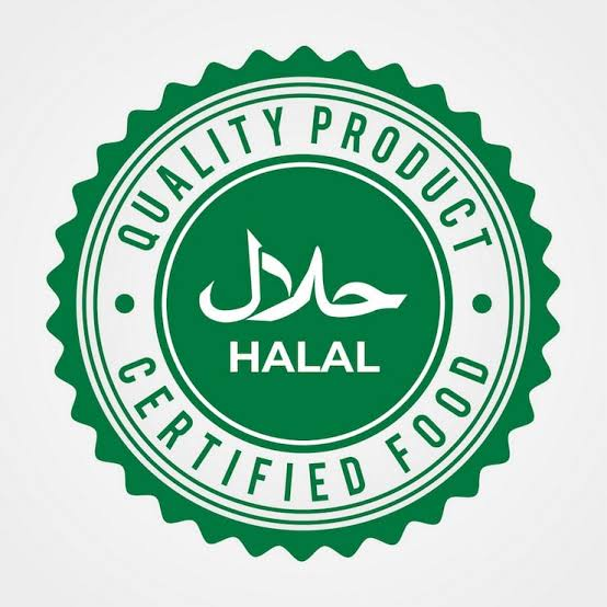Halal certified food