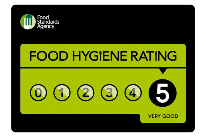 Food Standards Agency Food Hygiene Rating: 5 - Very Good