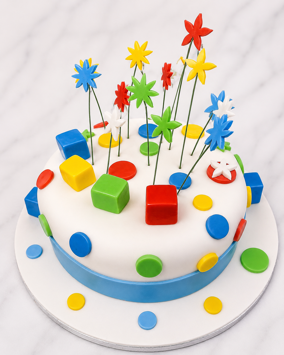 Confetti Garden Cake
