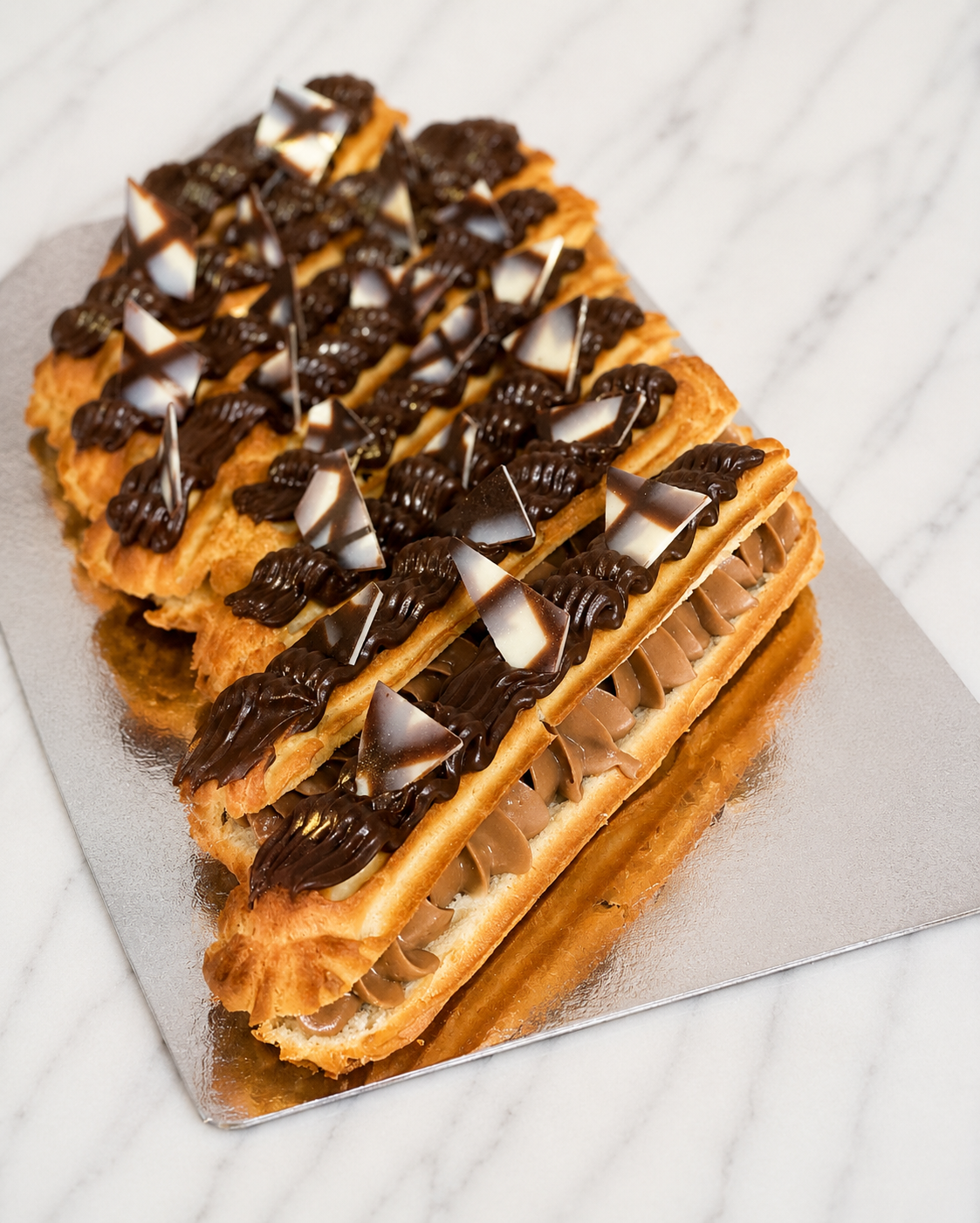 Éclair Géant Triple Chocolat